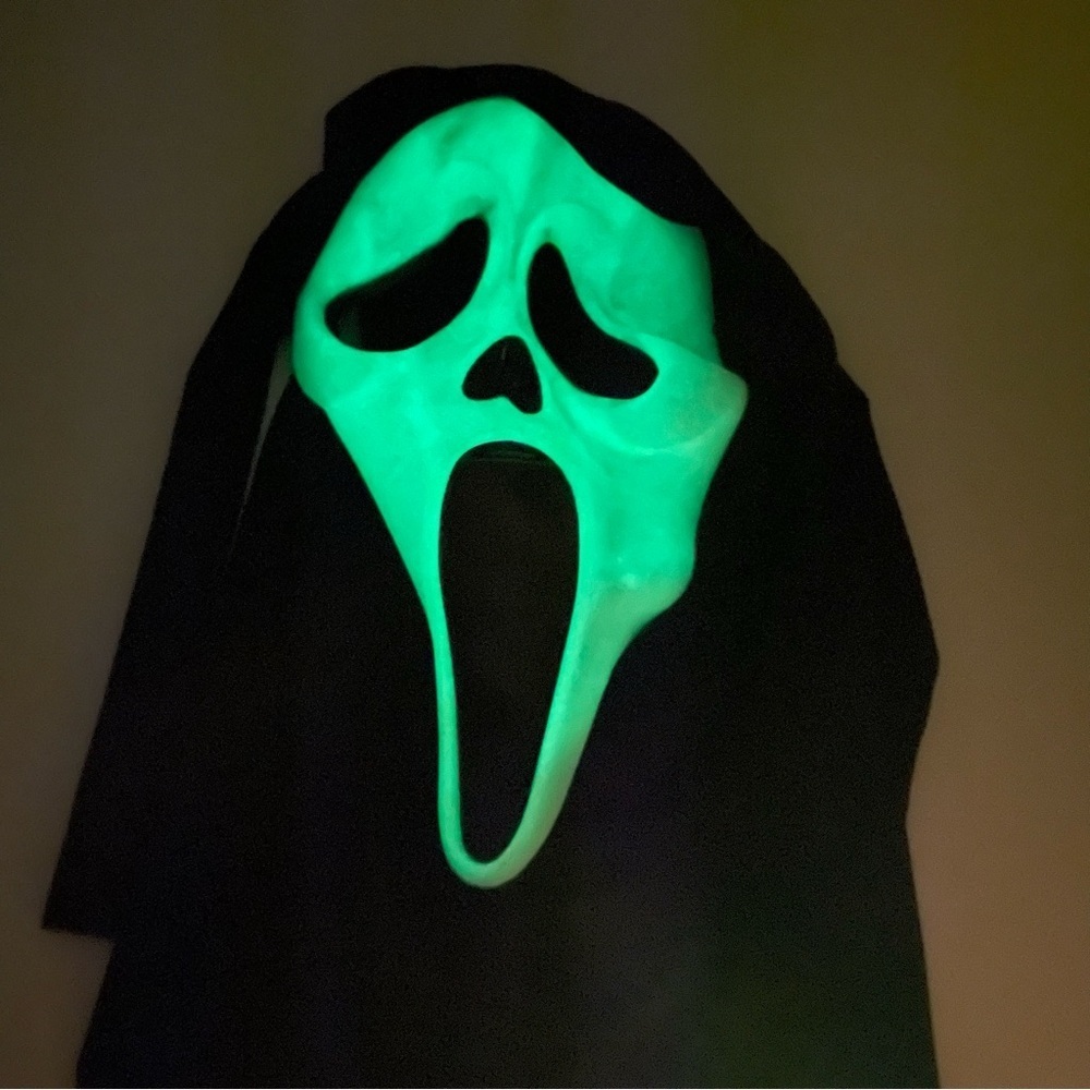 Ghost Face Scream Easter Unlimited Glow In The Dark Mask Halloween